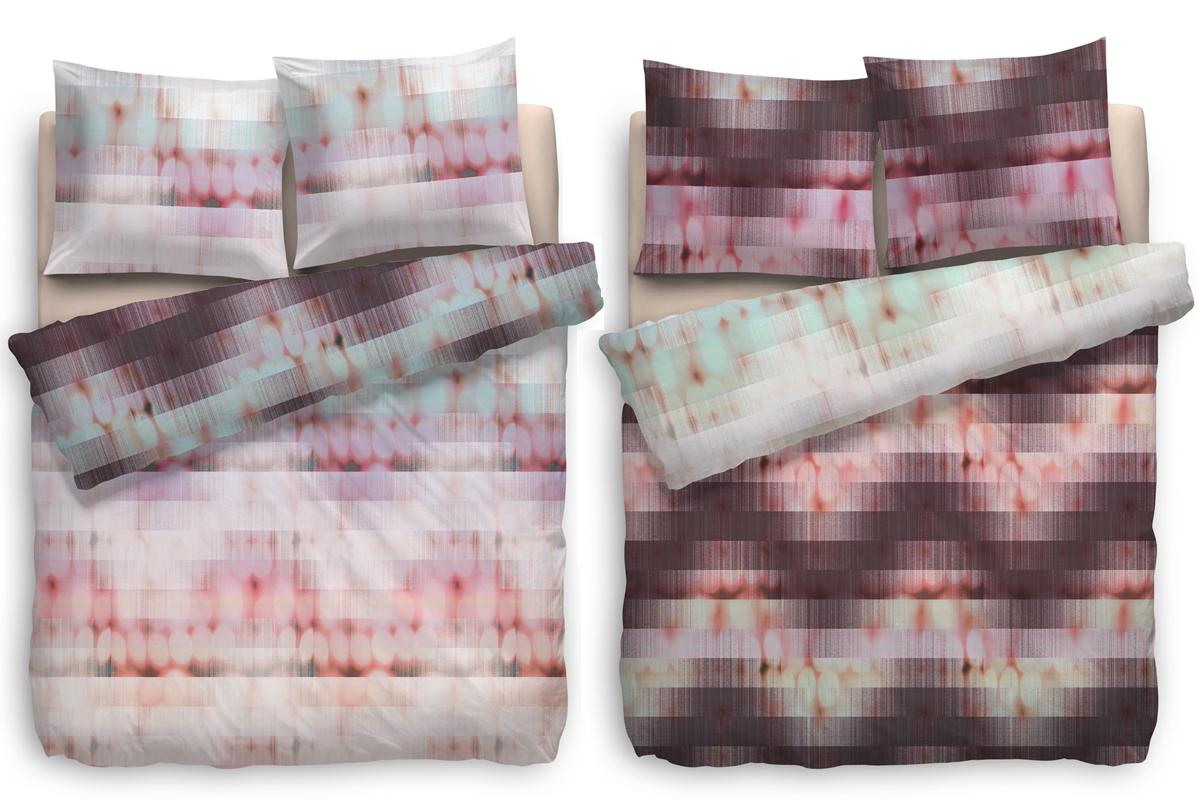 HECKETTLANE AVRIL MULTI DOUBLE FACE DEKBEDOVERTREK 240X200/220CM 100%TWILL KATOEN 