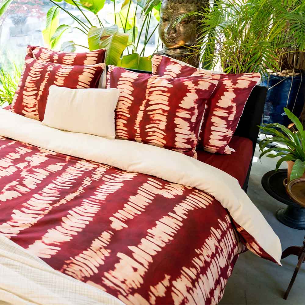 KAYORI CHIMUMA 240X200/220 ROOD 100% KATOENSATIJN 200TC