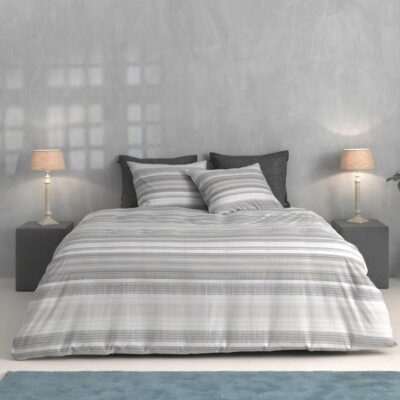 ZO HOME PAOLINA TAUPE 240X200-220 100% KATOEN