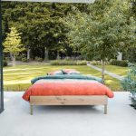 Kayori Yuzu rood Waffle 140x200/220