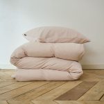 Auping Chambray Blush 240x200/220 percalkatoen