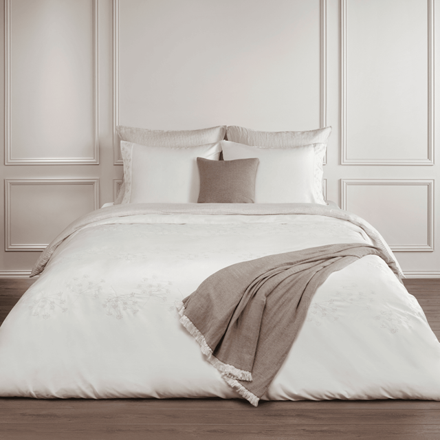 Calma Dekbedovertrek Calma wit