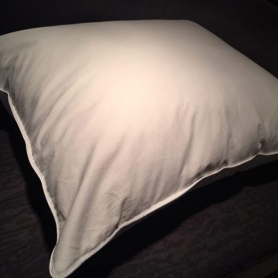 15% eendendons kussen met perkal katoen tijk
