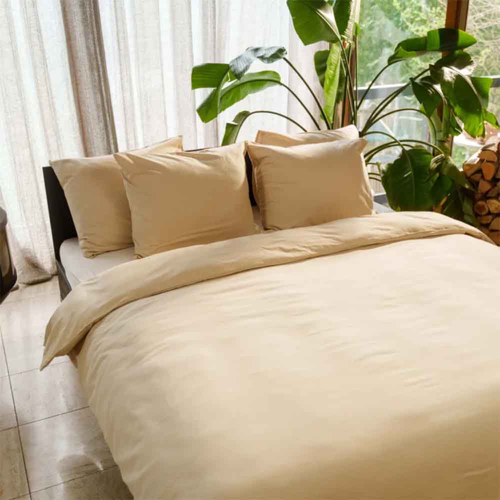 Kayori Rui naturel 240x200/220 Peached Twill Kayori Rui naturel 240x200/220 Peached Twill