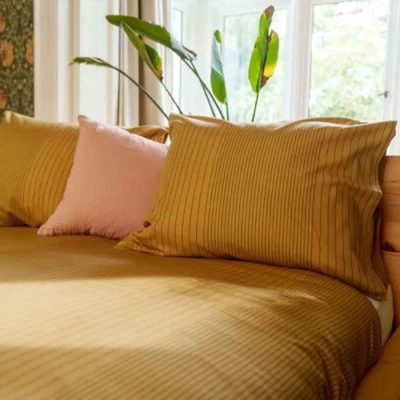 Kayori Sao geel 140x200/220 100% tencel