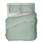 Kayori Kiya zeeblauw 240x200/220 tencel