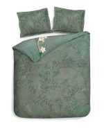 Heckett Lane Dekbedovertrek Katoen Twill Bliss - emerald green 240x200/220