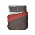 Kayori Aiko rood 240x200/220cm katoensatijn - Afbeelding 4