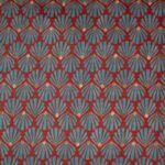 Kayori Aiko rood 140x200/220cm katoensatijn - Afbeelding 3