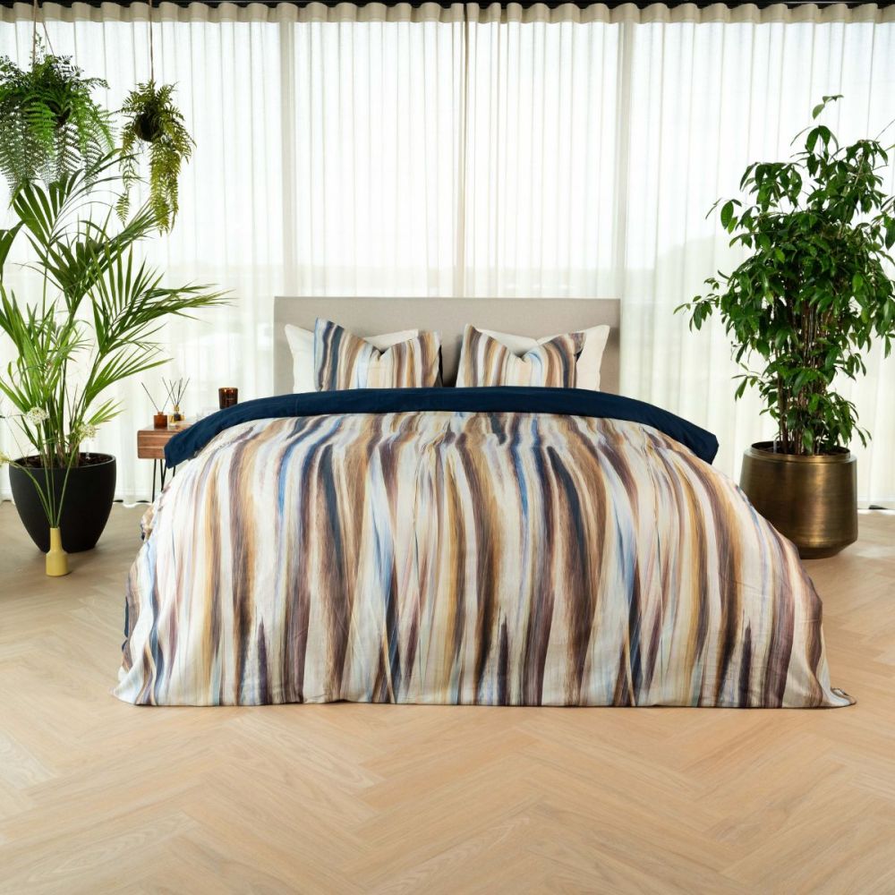 atami Kayori Atami multi 240x200/220cm katoensatijn - Afbeelding 1