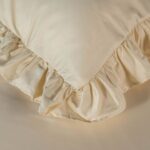 Kayori dekbedovertrek Oda katoensatijn - Parelmoer 240x200/220 - Afbeelding 3