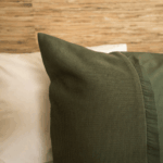 Kayori Erimo groen 140x200/220cm Egyptisch percal - Afbeelding 2