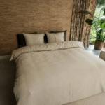 Kayori Erimo zand 240x200/220cm Egyptisch percal - Afbeelding 3