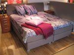 Boxspring met hoofdbord curve