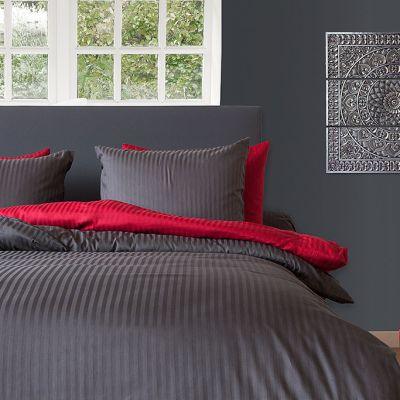 Satijnstreep 100% katoen satijn