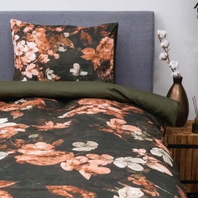 Kayori Senji groen katoensatijn 200tc 140x200/220