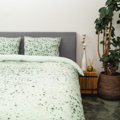 Kayori Tomi groen 240x200/220 satijn