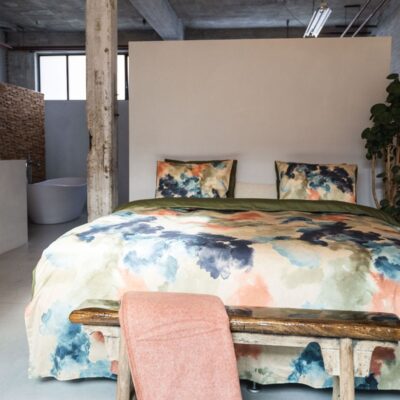 Kayori Abe multi katoensatijn 200tc 140x200/220