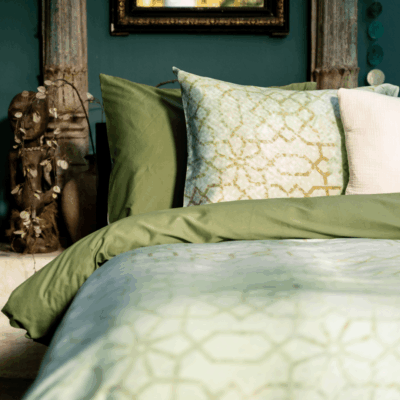 KAYORI ZURU 240X200/220 CM EGYPTISCH KATOENSATIJN