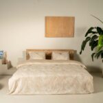 Kayori Nachi 140x200/220cm katoen/tencel – Parelmoer - Afbeelding 2