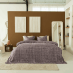 Kayori Sunai mauve 140x200/220cm - Afbeelding 2