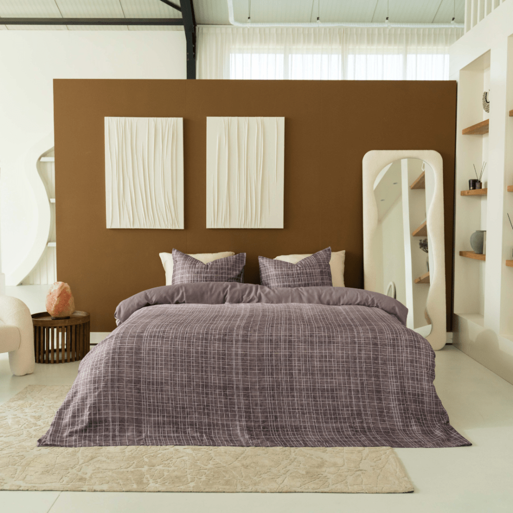 sunai_mauve_4 Kayori Sunai mauve 240x200/220cm katoensatijn - Afbeelding 1